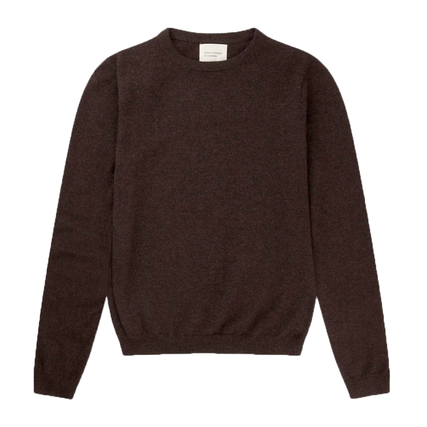 Womens Roundneck, Black Truffle