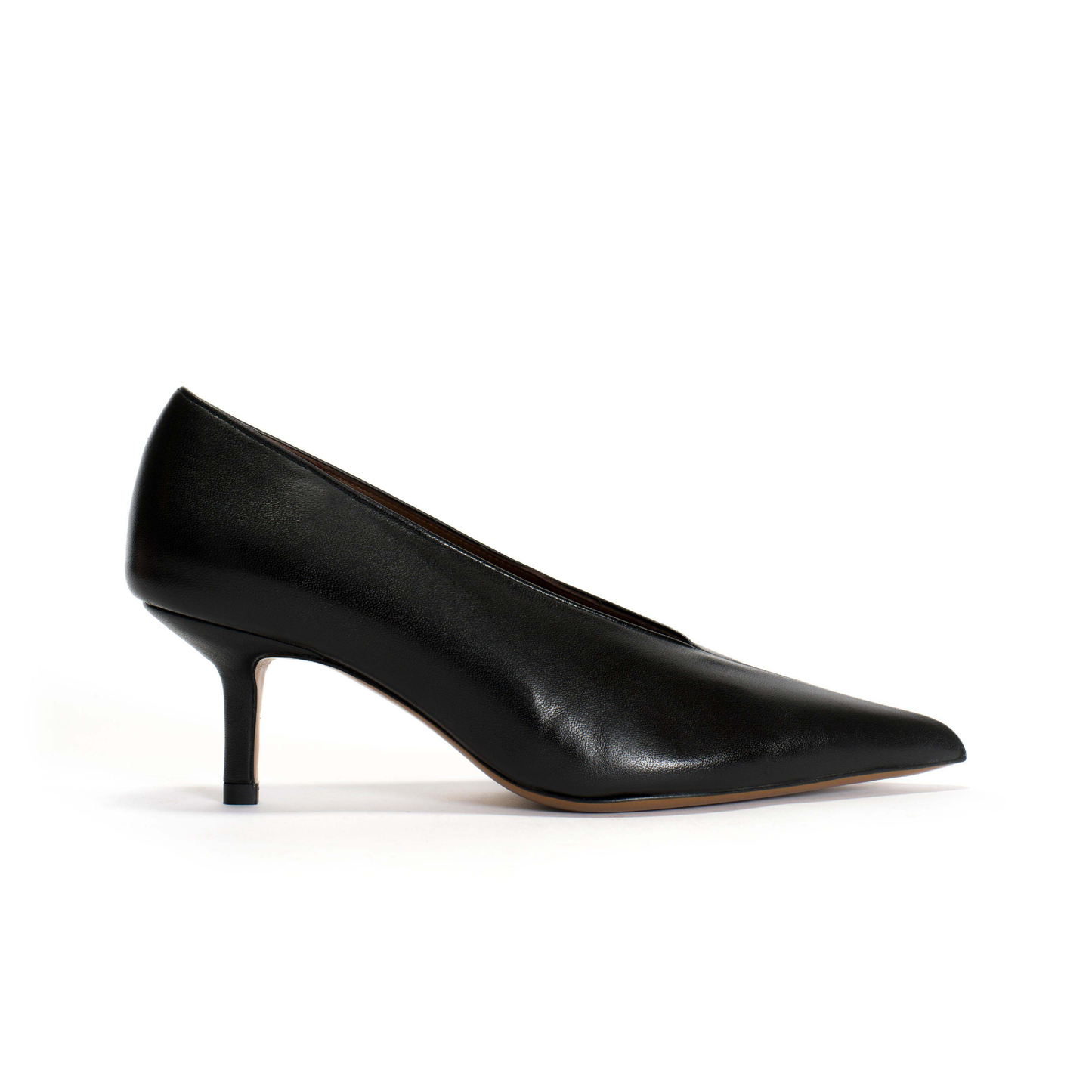 Sessi Hand-braided Stiletto, Black