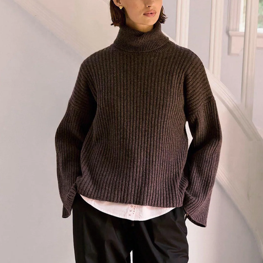 Ellen Cashmere T-neck Sweater