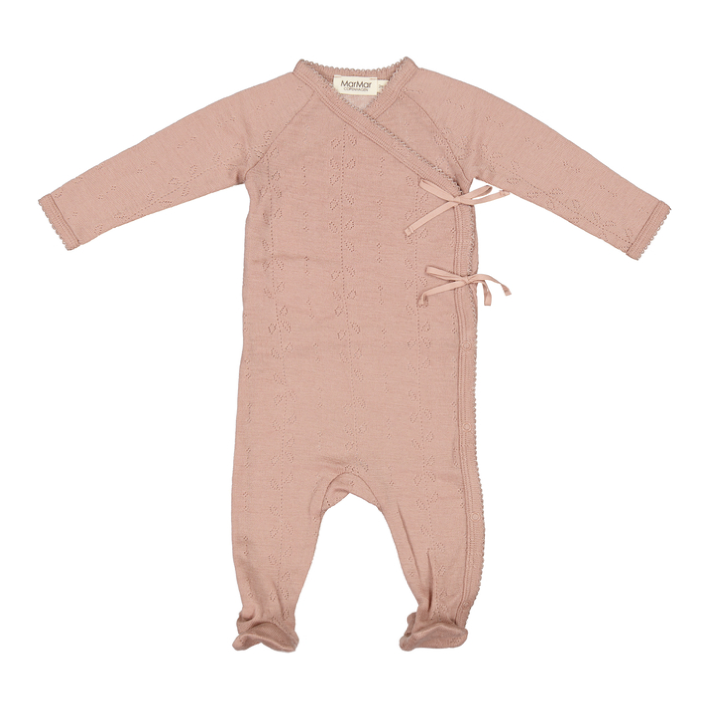 Rubetta Wool Pointelle Heldragt, Burnt Rose