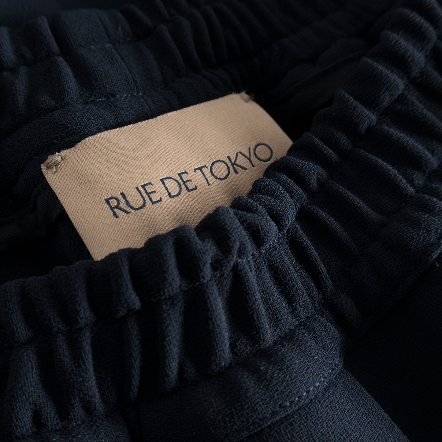 Palla Heavy Crepe Bukser, Navy