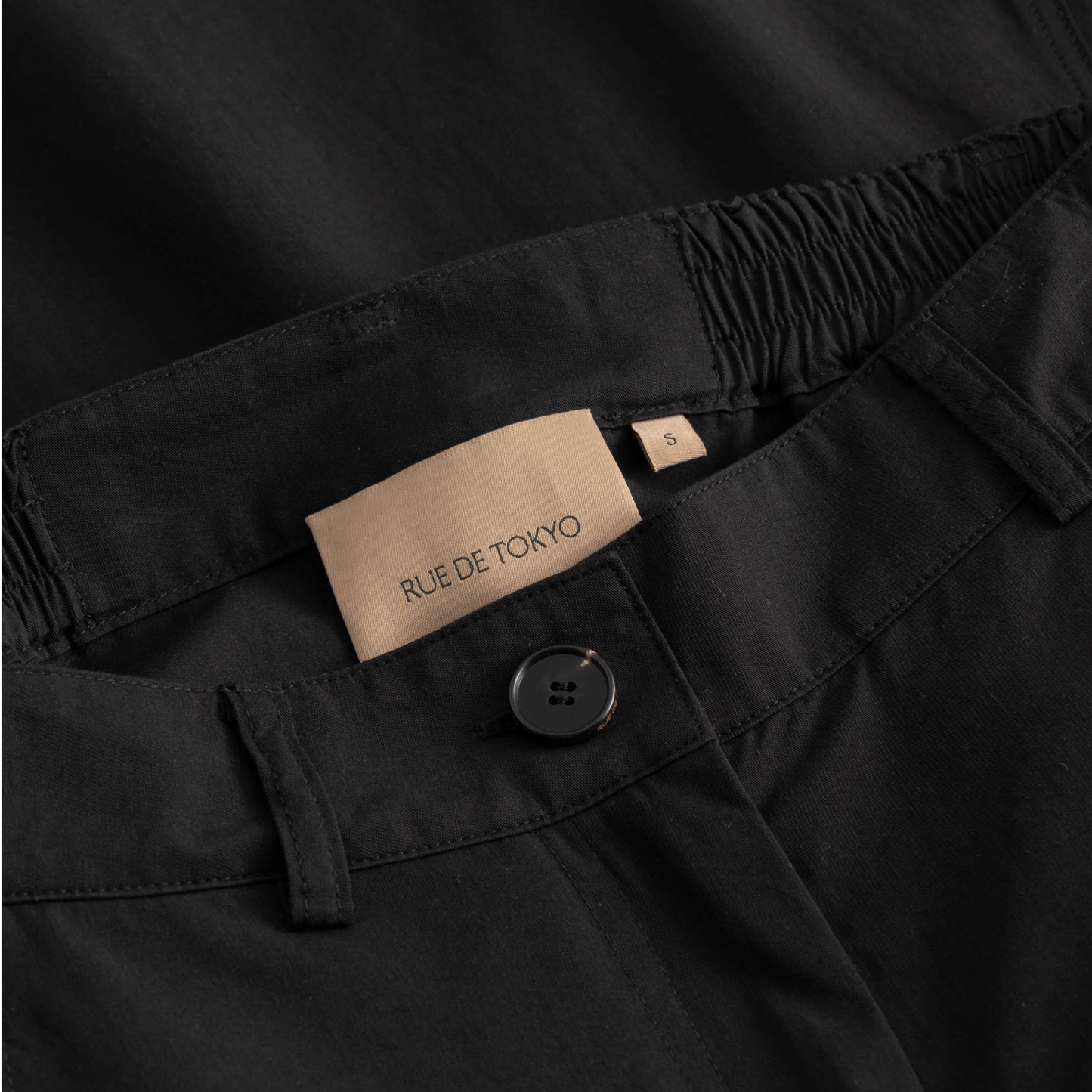 Palila Modal Poplin Nederdel, Black