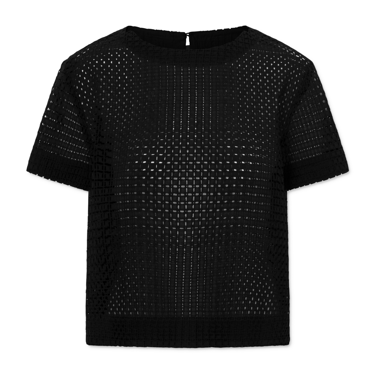 Selin Broderie Anglaise, Black