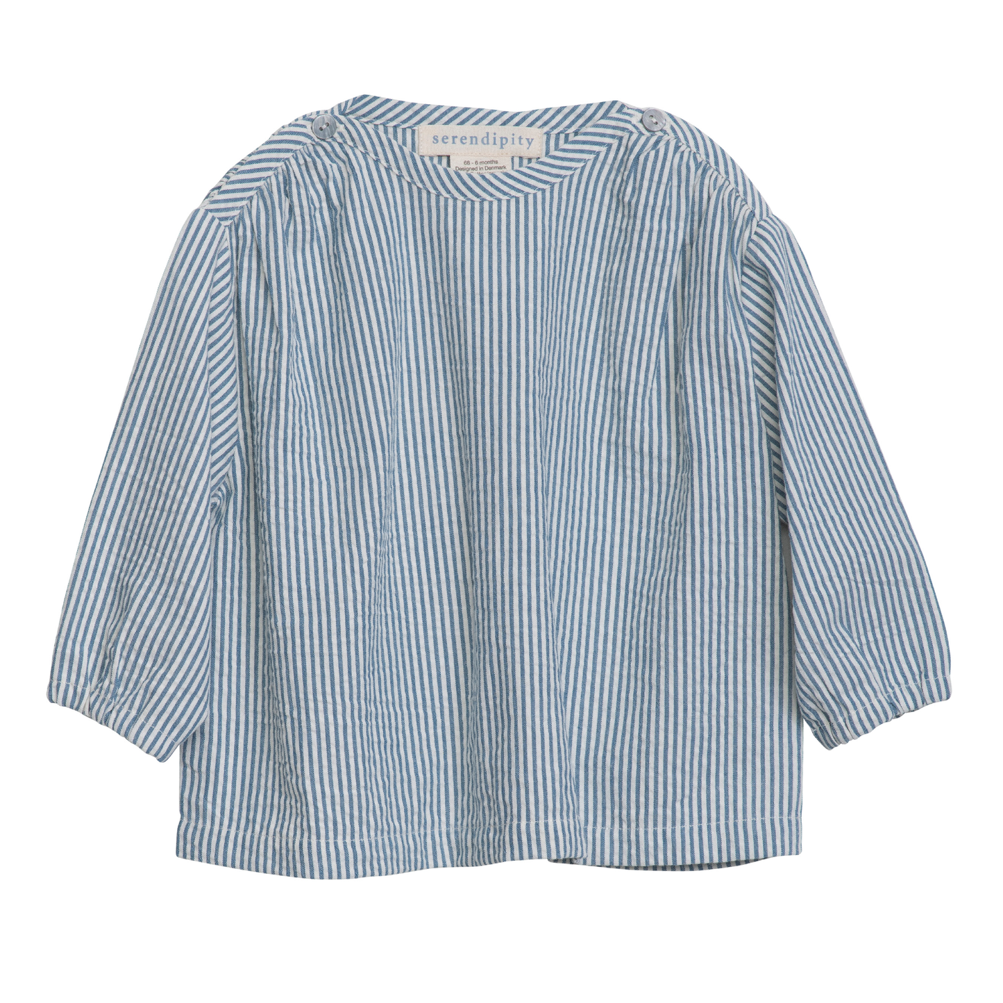 Baby Loose Blouse, Sapphirestripe