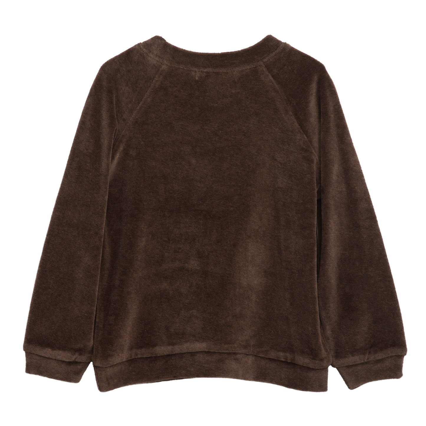 Velour Blouse, Chestnut