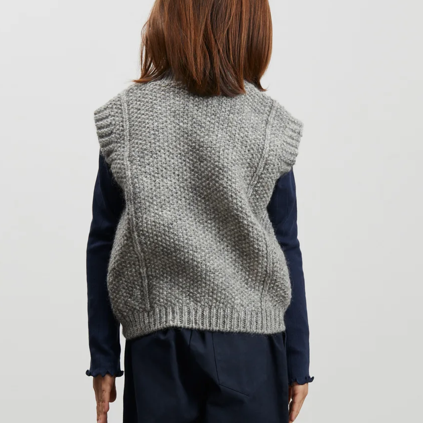 Tilia Vest, Light Grey
