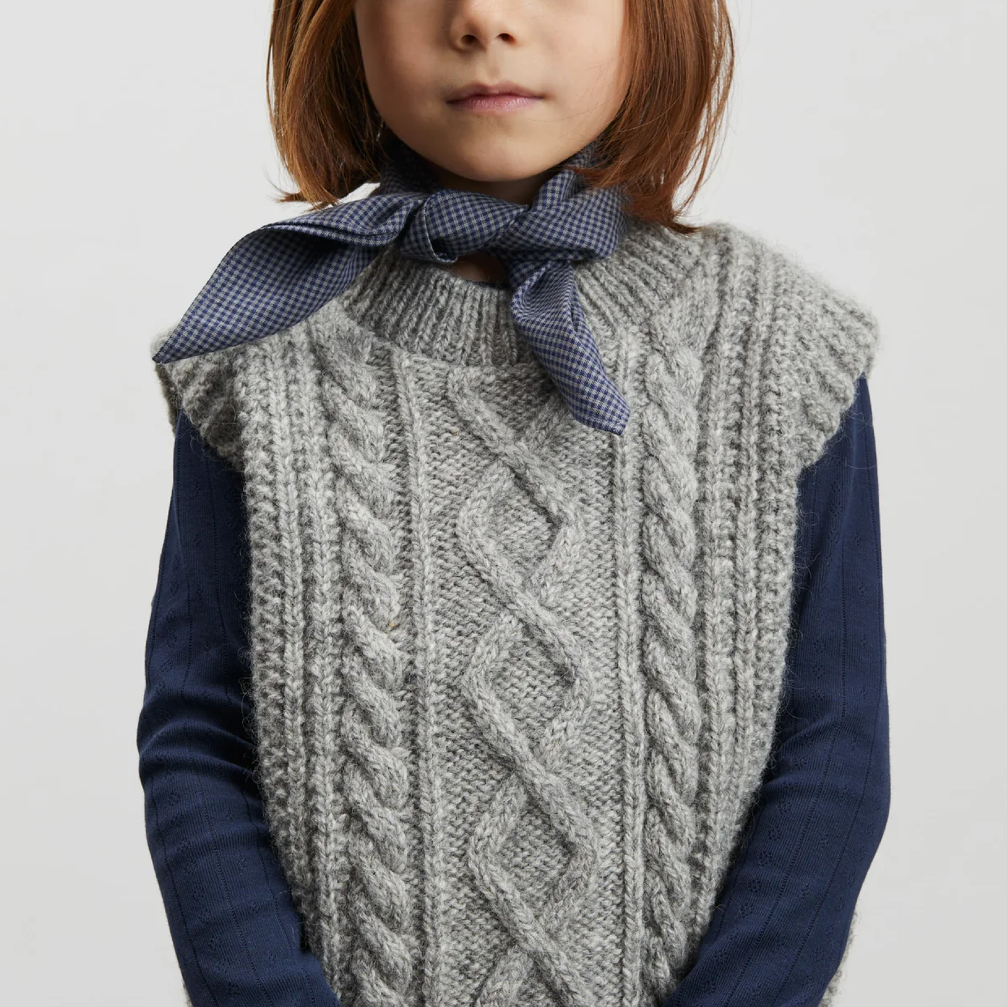 Tilia Vest, Light Grey