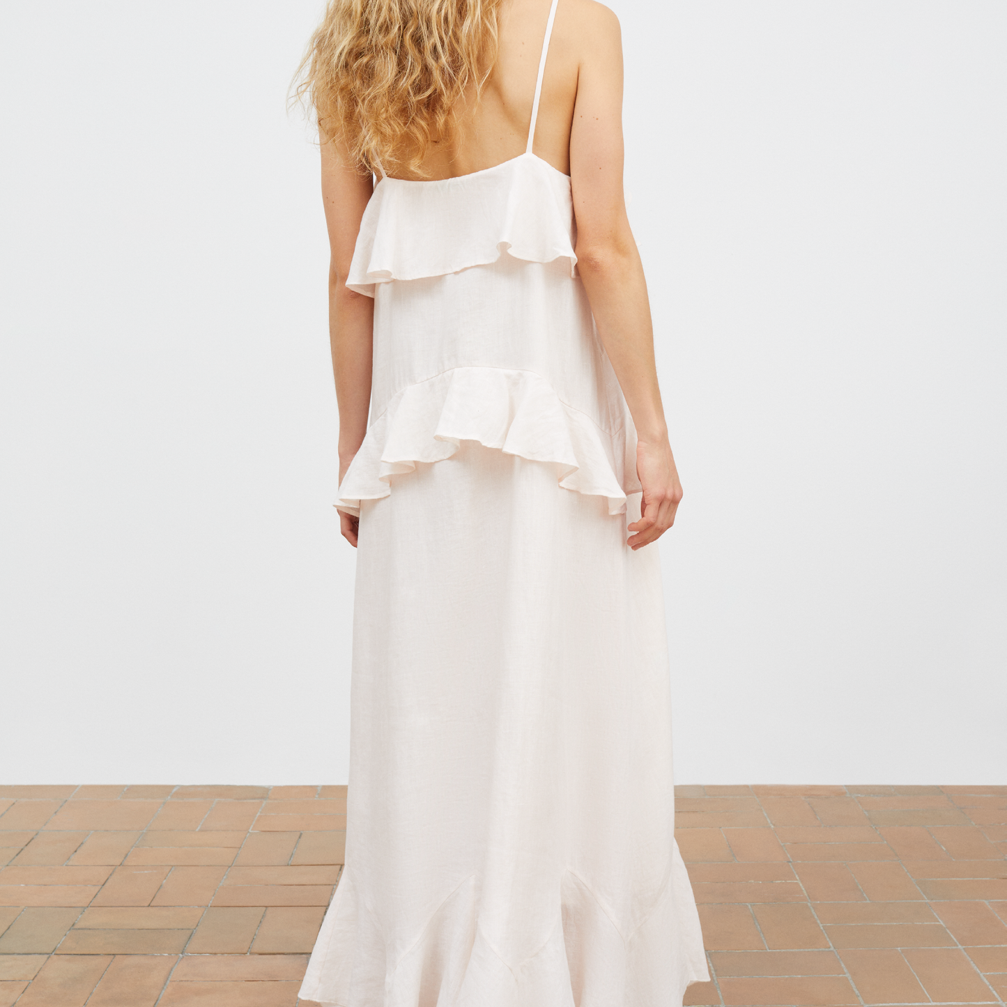 Benedicte Dress, Pale Pink