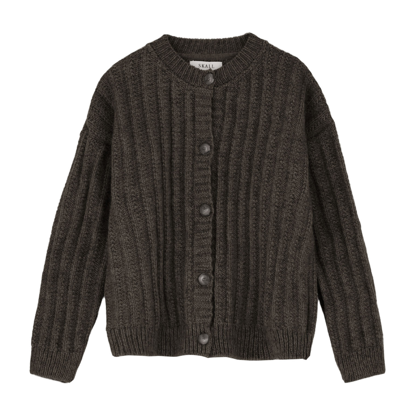 Elm Cardigan, Dark Brown