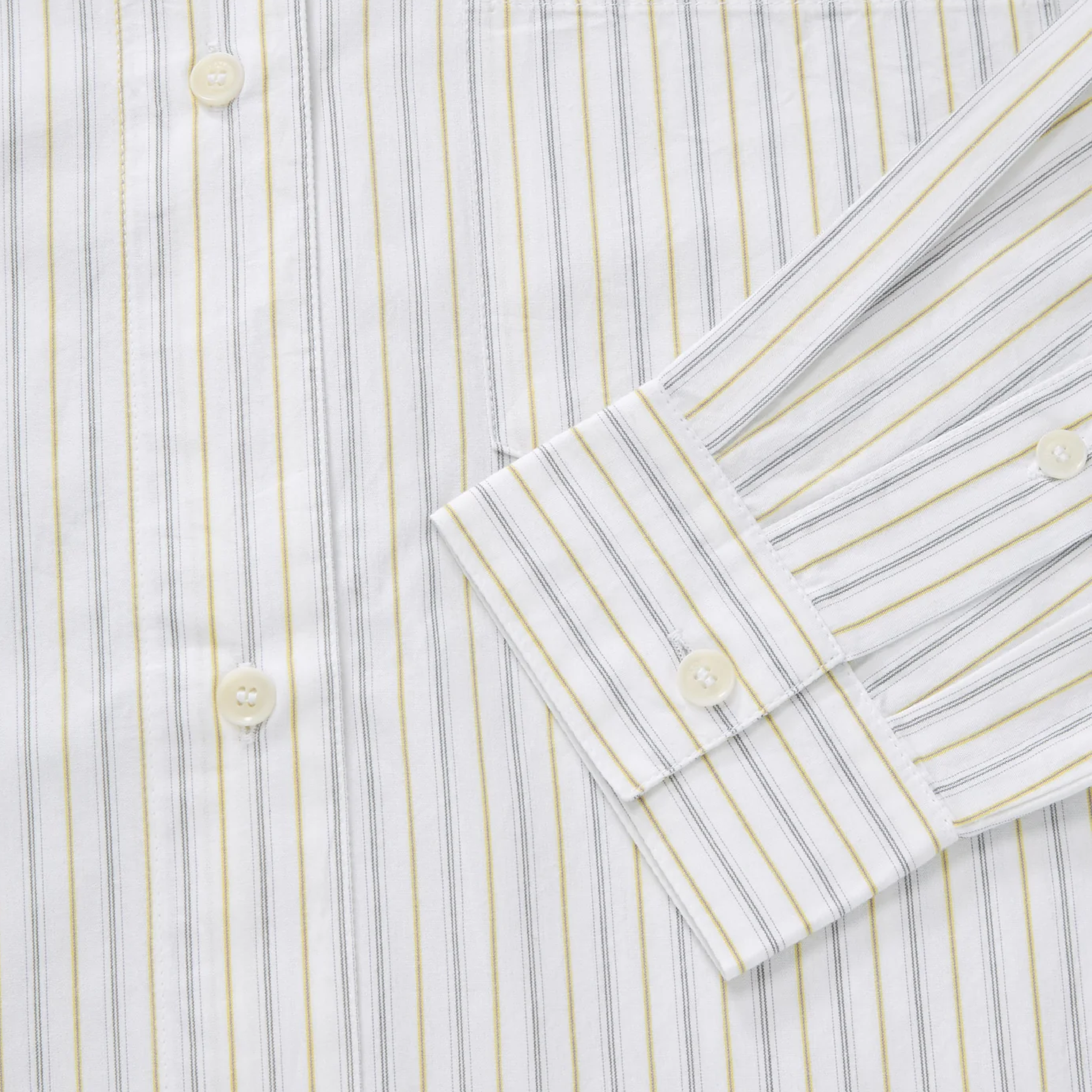 Edgar Shirt, Yellow/Blue Stripe