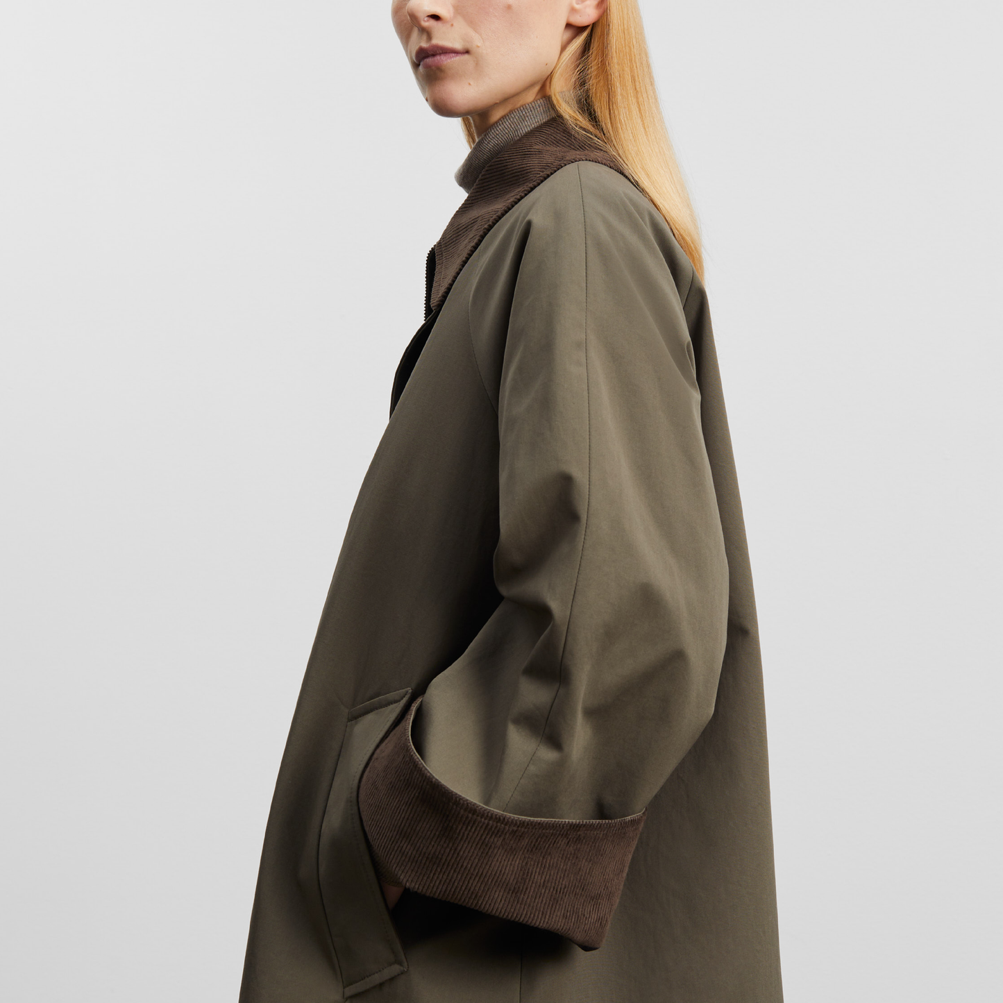 Gaby Coat, Forest Green