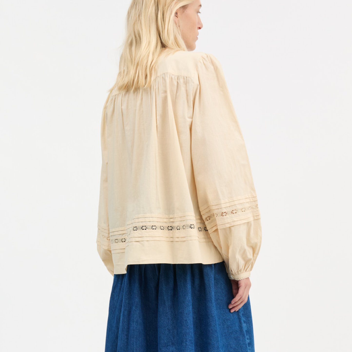 Leaf Shirt, Antique Beige