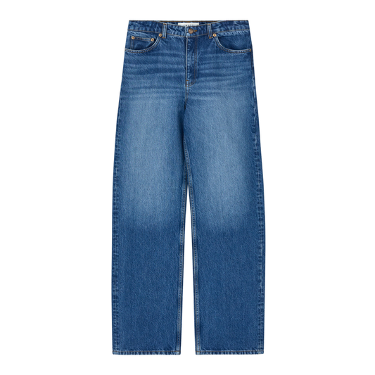 Maddy Straight Jeans, Vintage Washed Blue