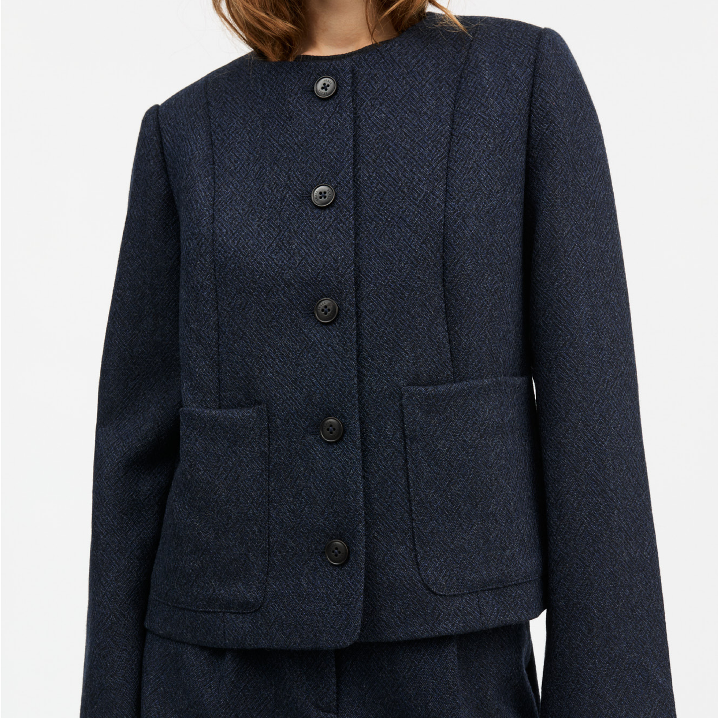 Mona Jacket, Navy Black