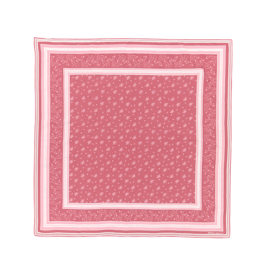 Skall Classic Scarf, Hot Pink (90x90 cm)