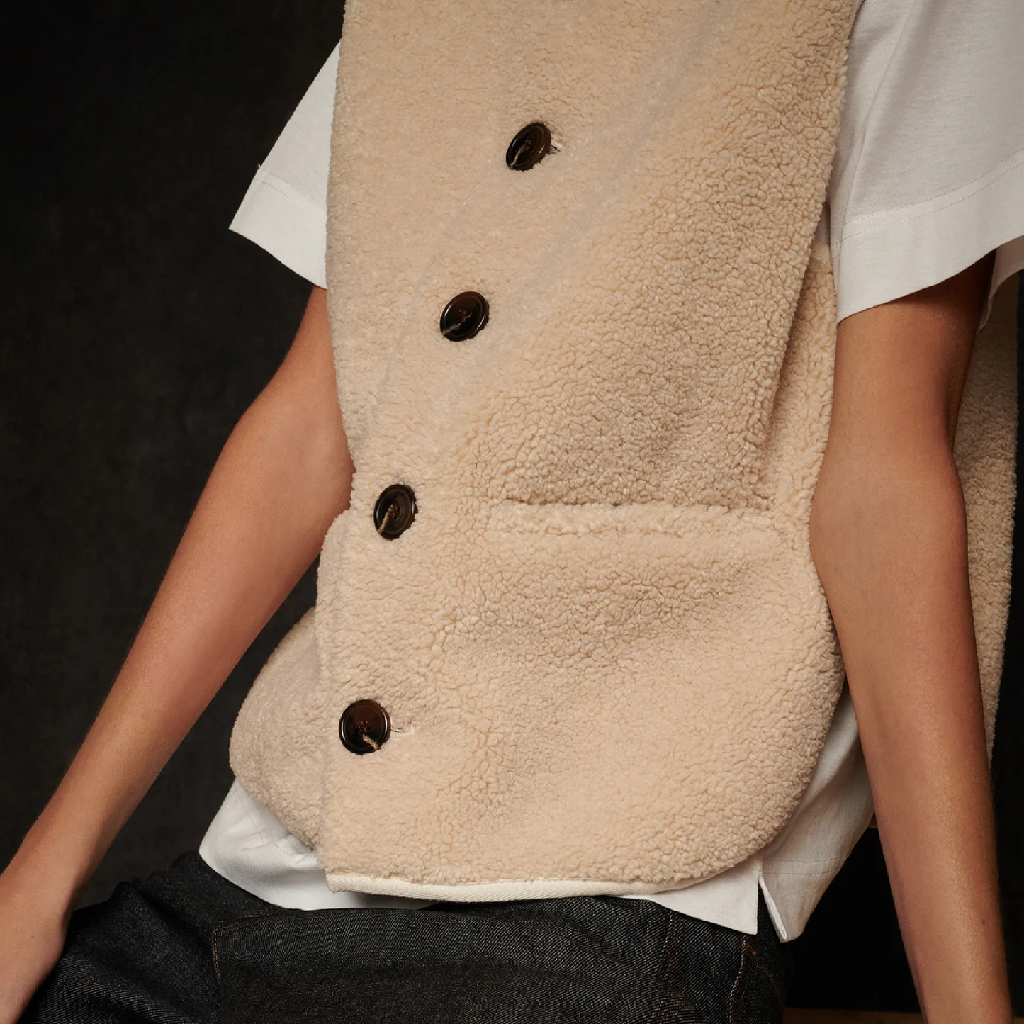 Fusil Vest, Ecru