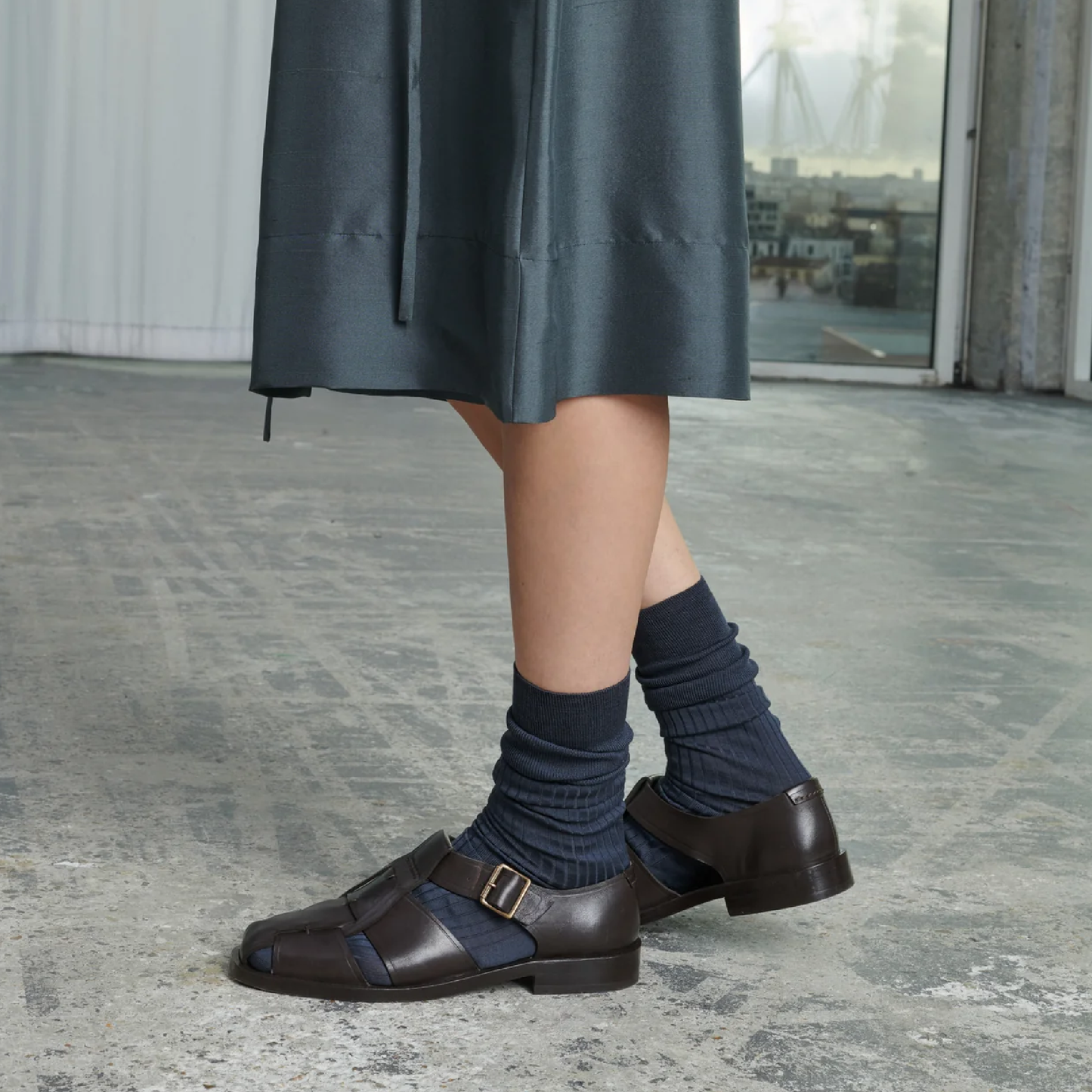 Velika Sandals, Brown