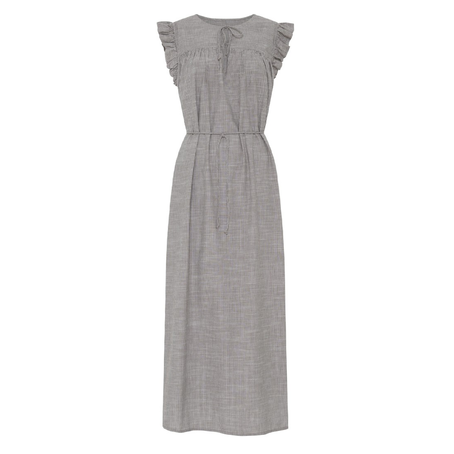 Stockholm Dress, Brown Stripe
