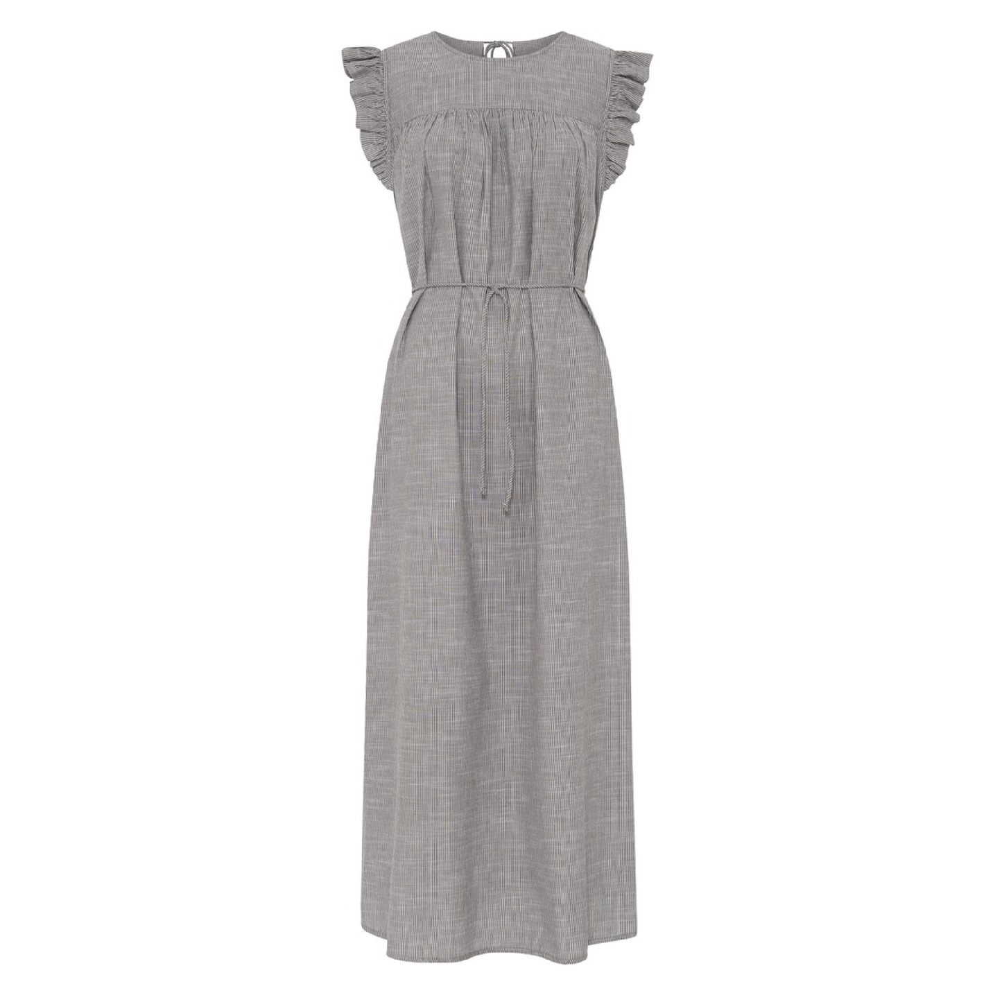 Stockholm Dress, Brown Stripe