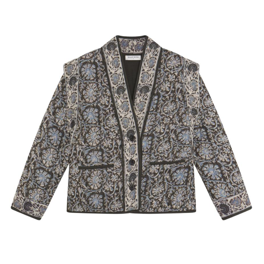 Sugata Jacket, Blue Orchid