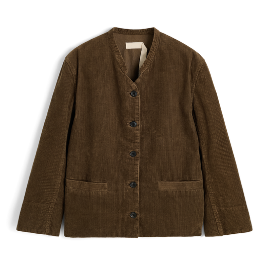 Angela Jacket Corduroy, Bark