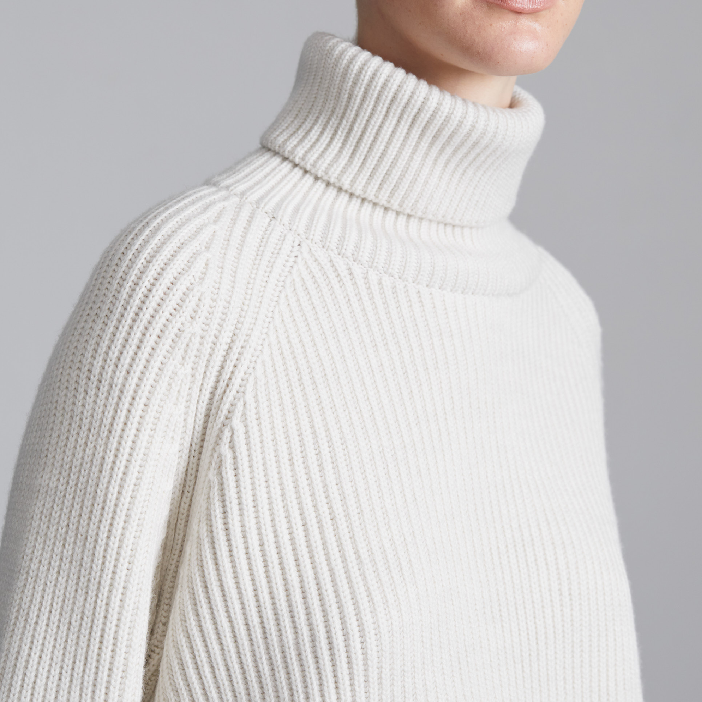 Karlotta Chunky Merino Strik, Bone
