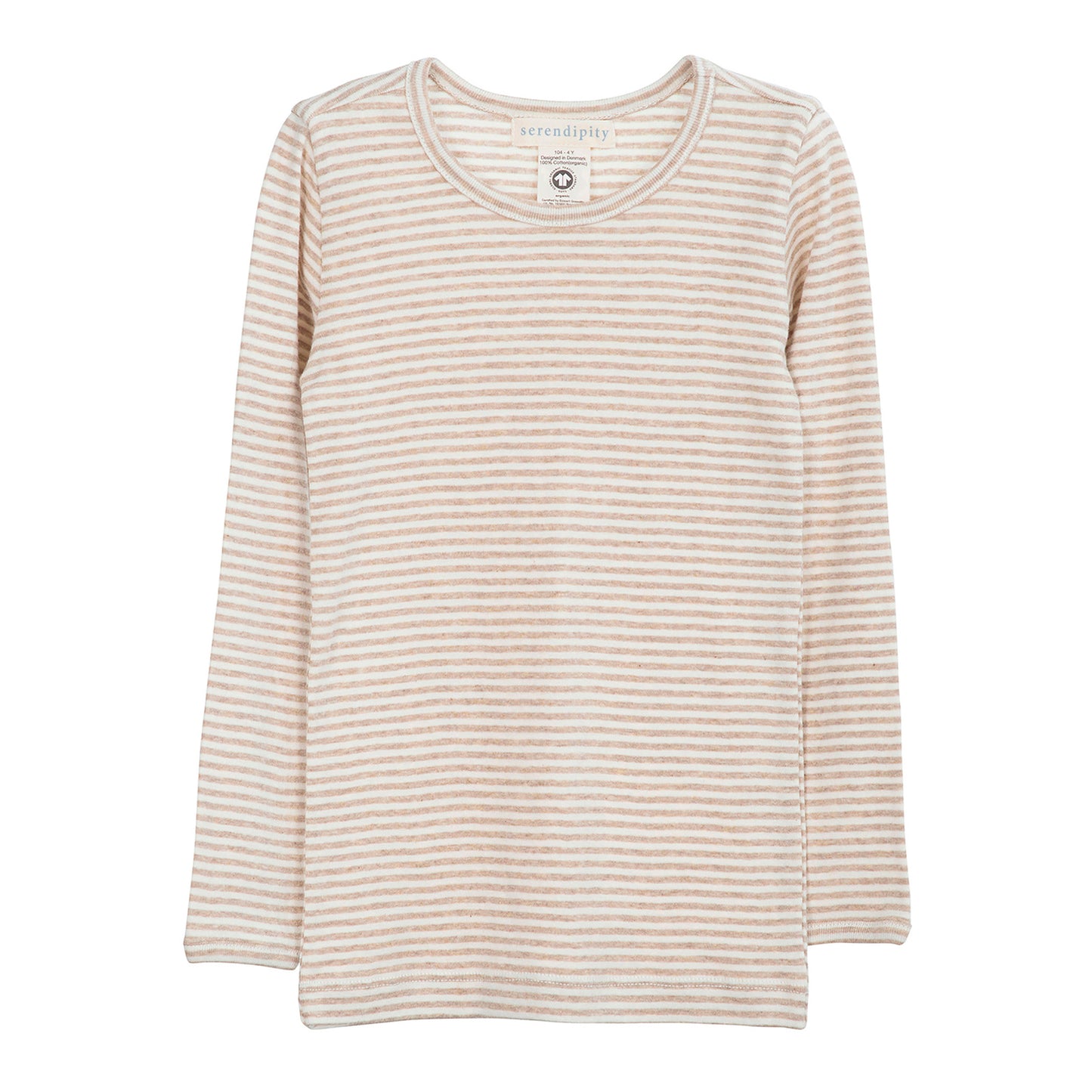 Slim Blouse Stripe, Oat/Offwhite