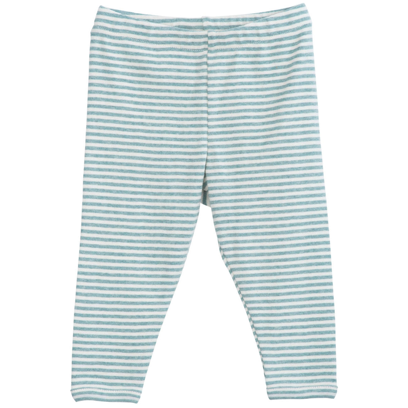 Baby Leggings Stripe, Lake/Offwhite