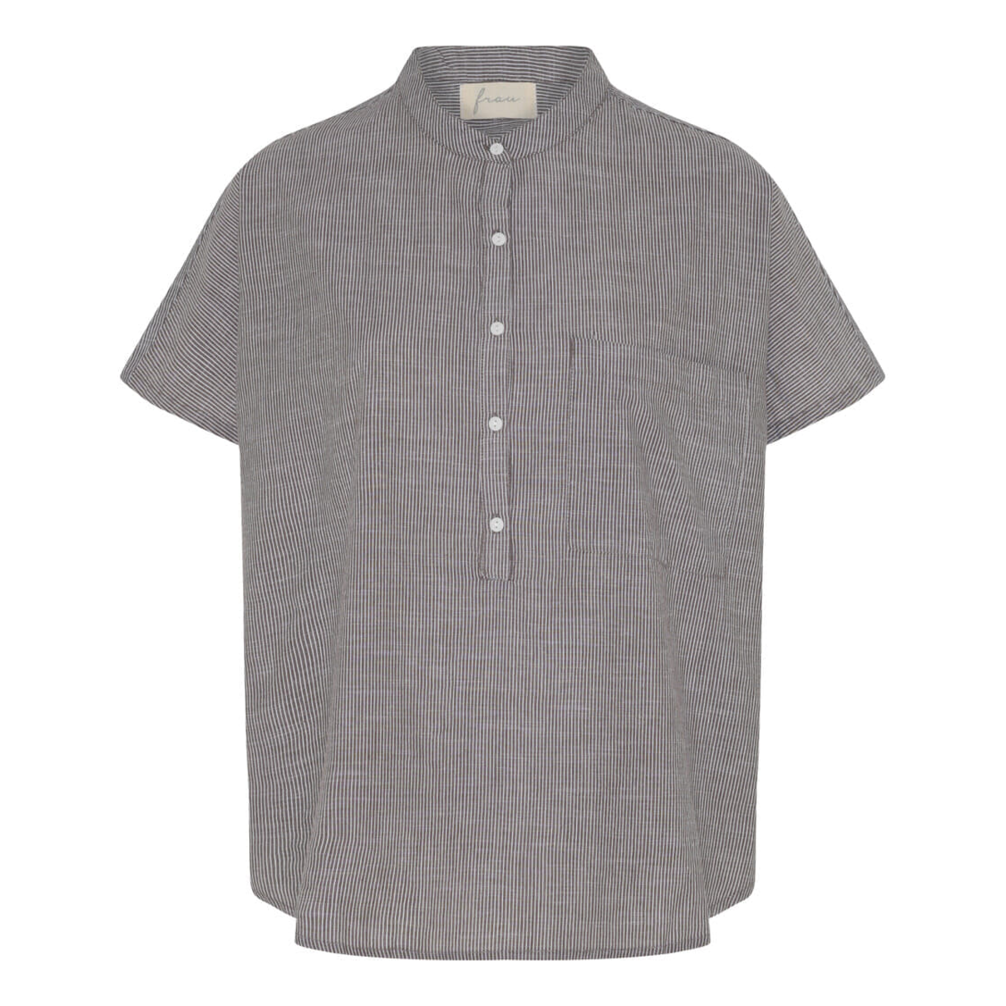 Colombo Top, Brown Stripe