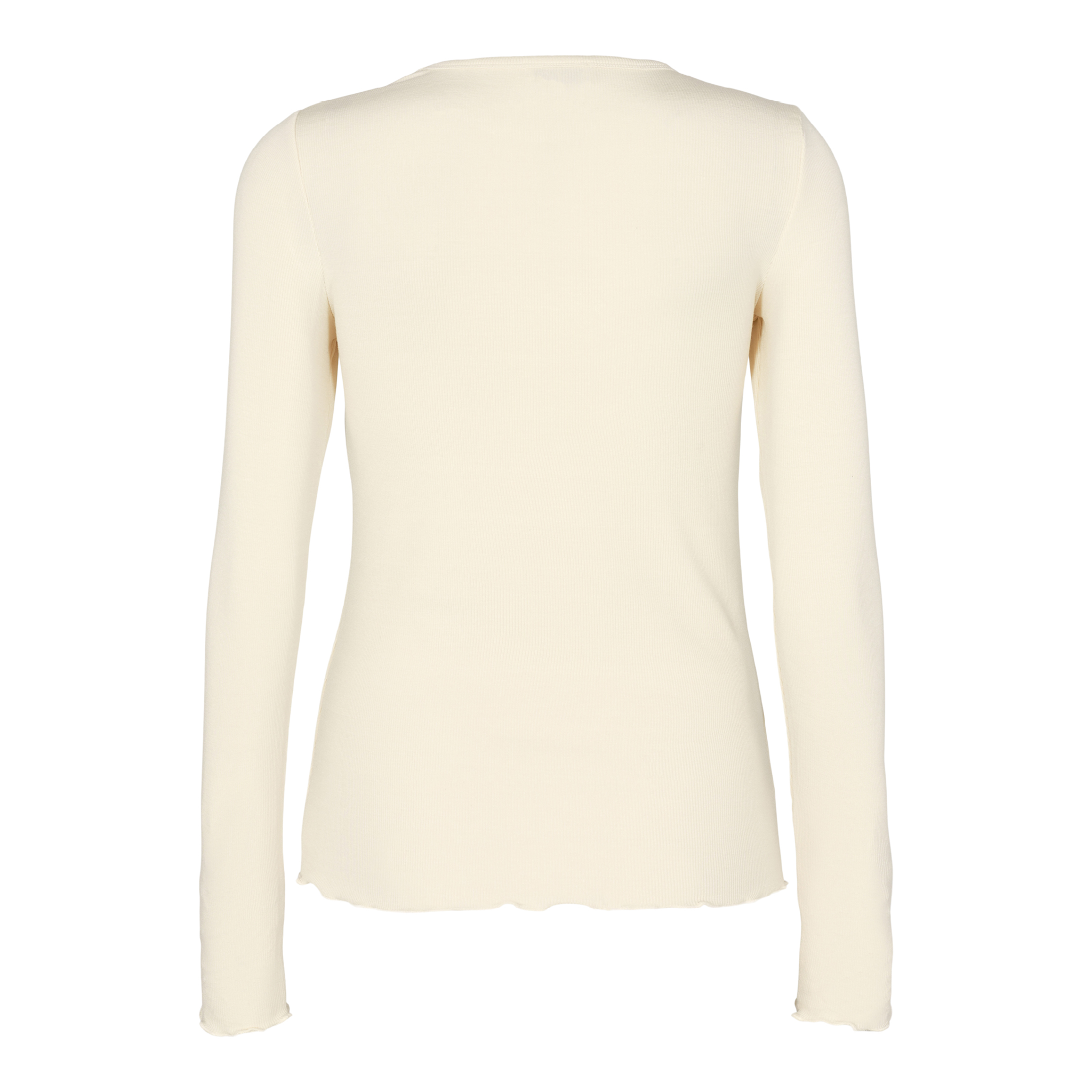 Ika Long Sleeve Blouse, Cream