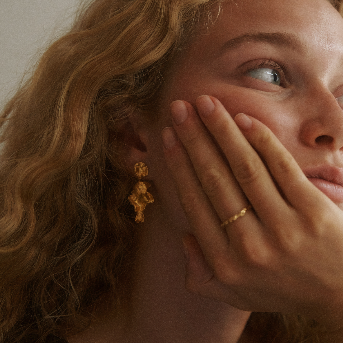 Calm Ring, Gold Plated