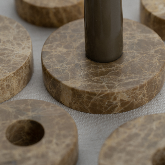 Glød Lysestage, Terra