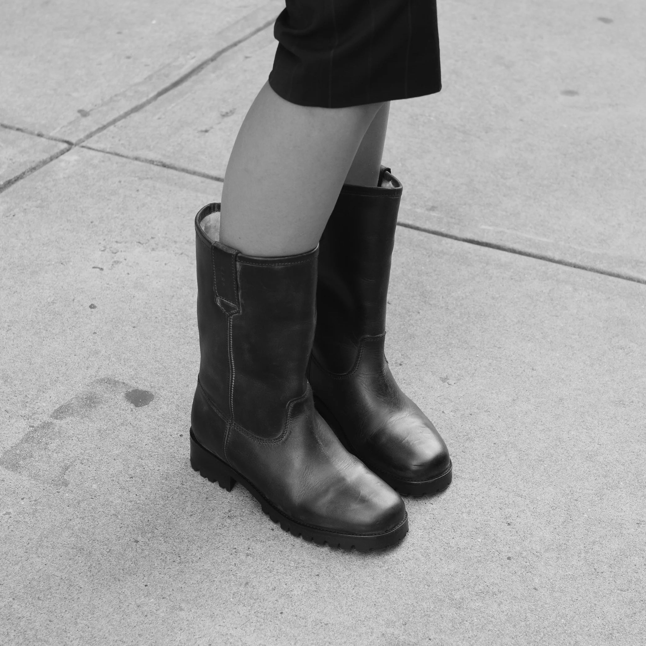 Kimmi Støvle, Escovado Dark Brown