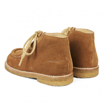 Classic lace-up shoes, Cognac 