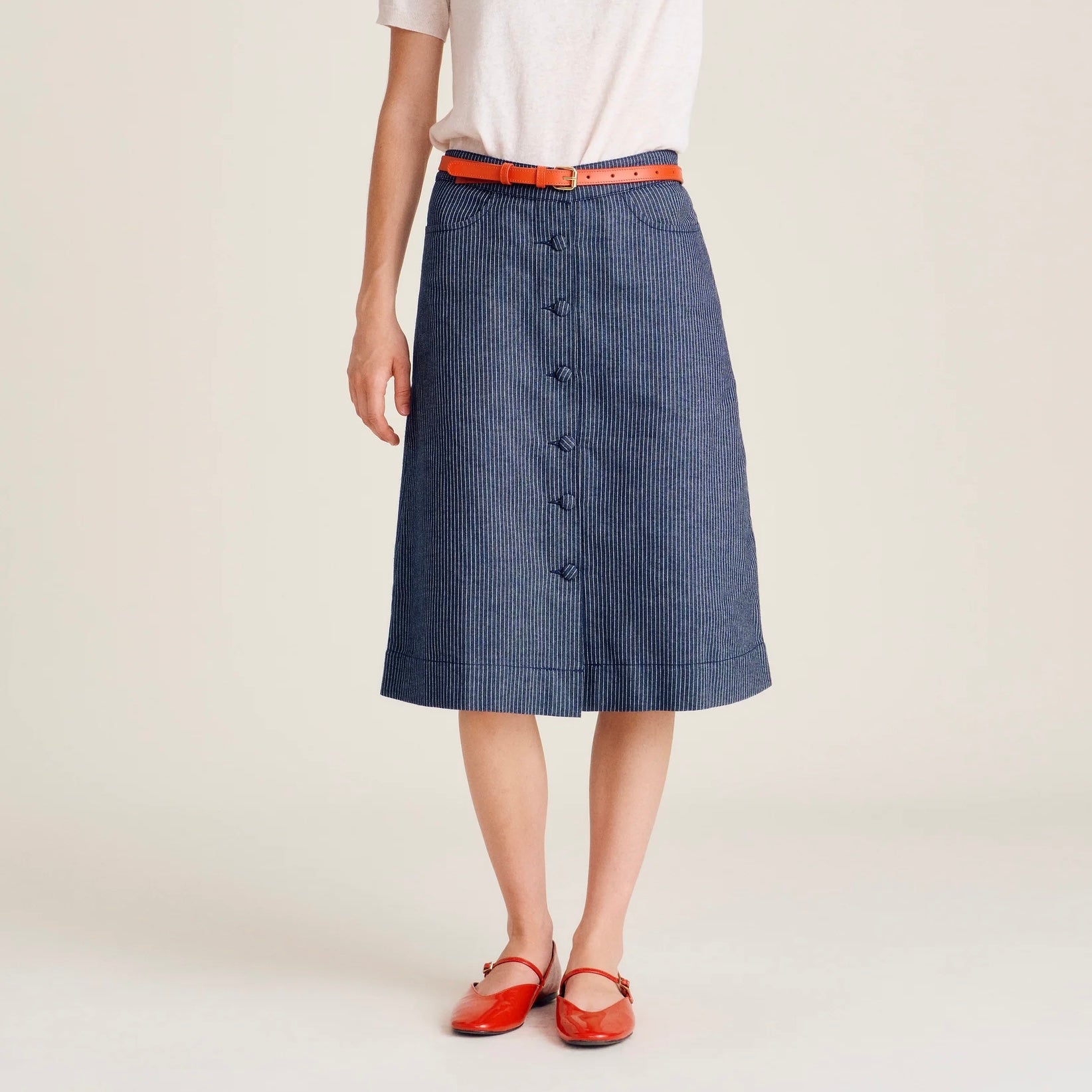 Palmer Skirt, Navy