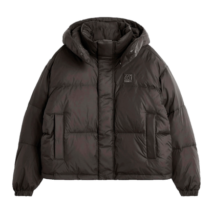 Dyngja Down W Cropped Jacket, Licorice