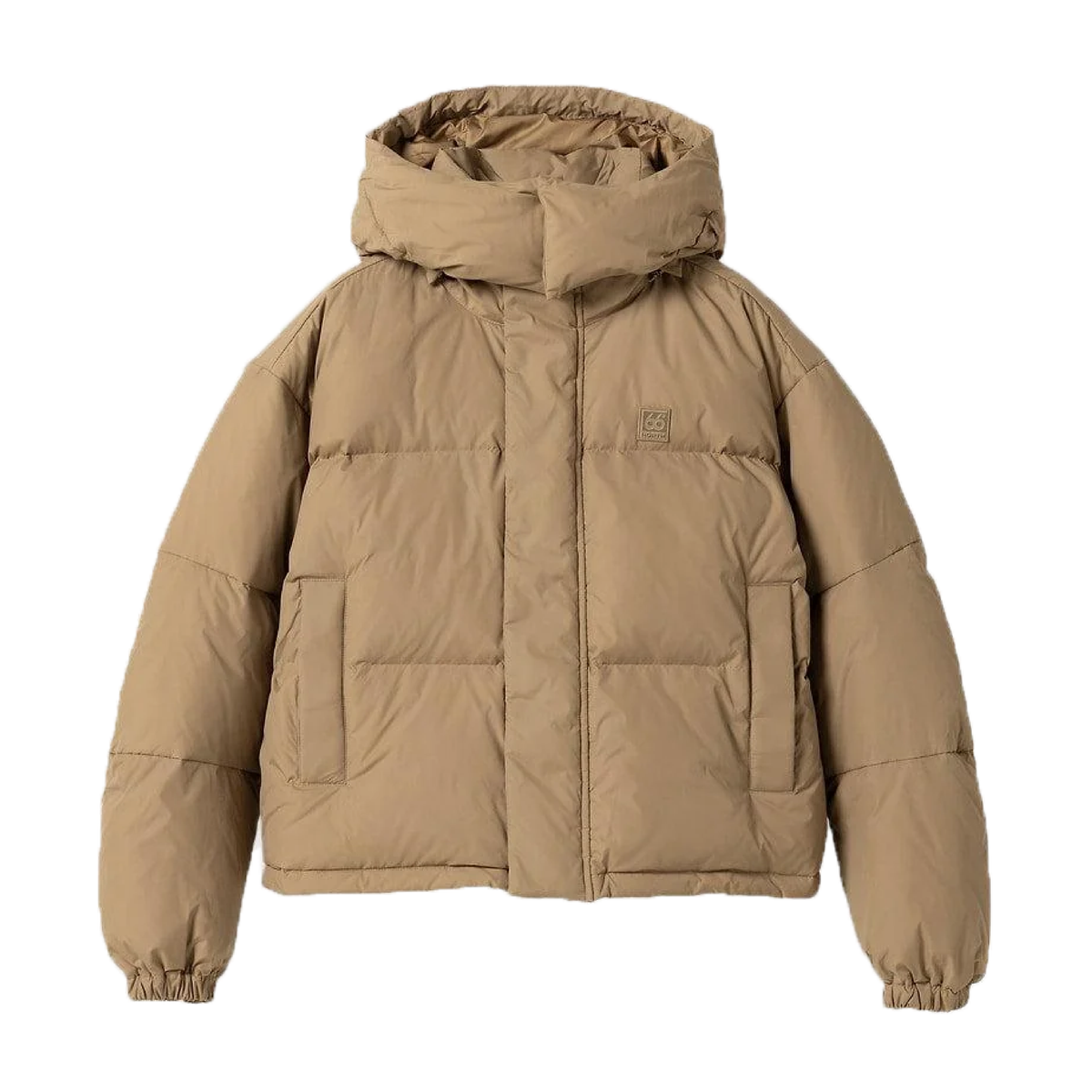 Dyngja Down Jacket, Brown Birch Bolete