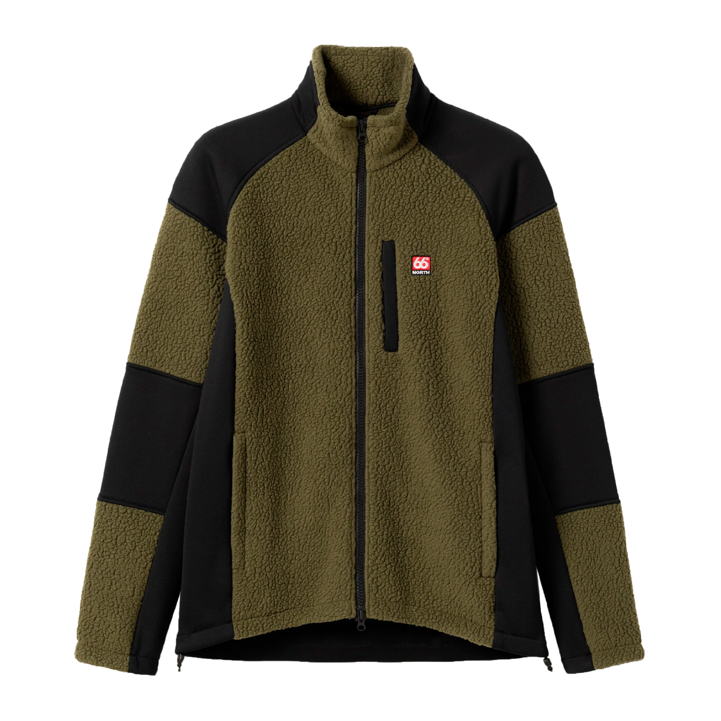 Tindur Shearling Jakke, Winter Moss