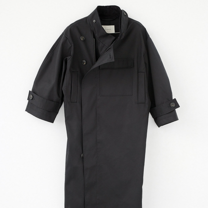Water Resistant Coat, Black
