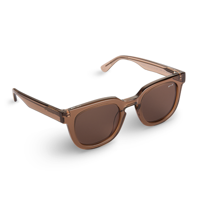 Vision Solbriller, Transparent Coffee Brown