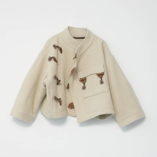 Klippan Boiled Wool Jacket, Oatmeal