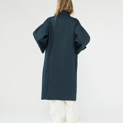 Water Resistant Trench Coat, Navy