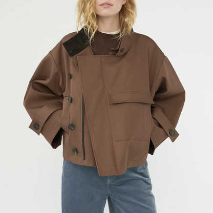 Water Resistant Trench Jacket, Dusty Brown