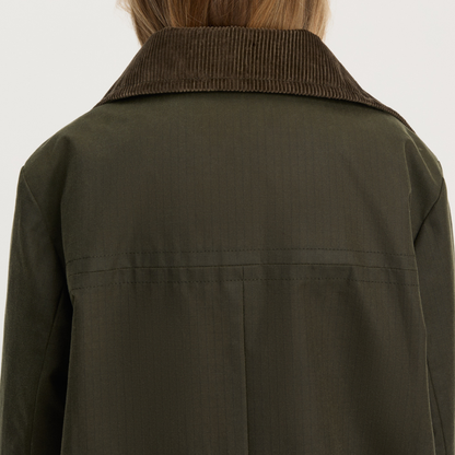 Jamie Jacket Ripstop Oilskin, Archive Olive