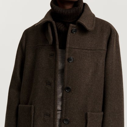 Jamie Jacket Loden, Pure Dark Brown