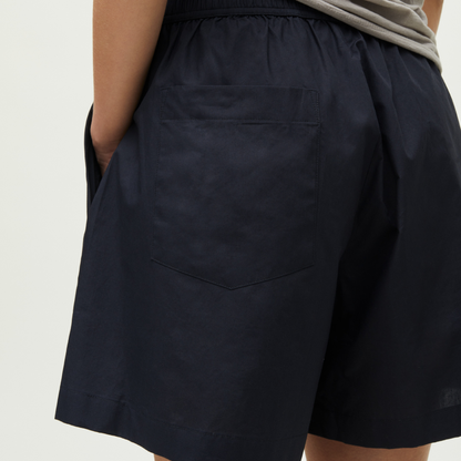 Shorts Long, Black Navy
