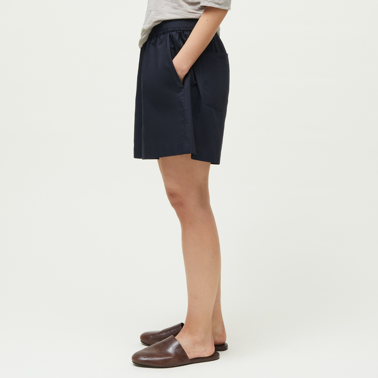Shorts Long, Black Navy
