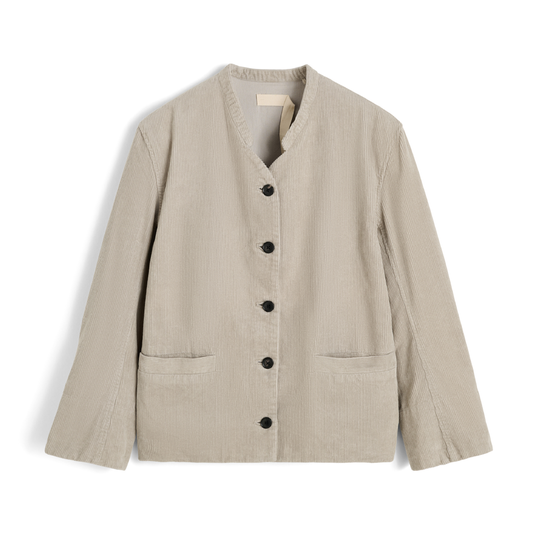 Angela Jacket Heavy Linen, Pure Natural