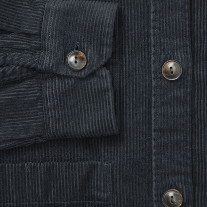 Ashly Shirt Corduroy, Black Navy