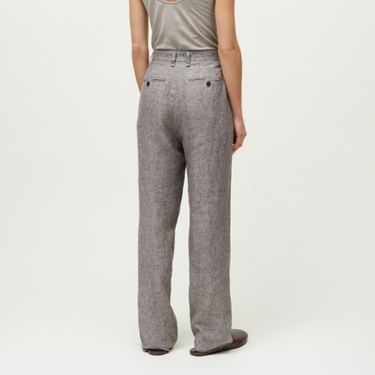 Balder Pant Linen, Brown